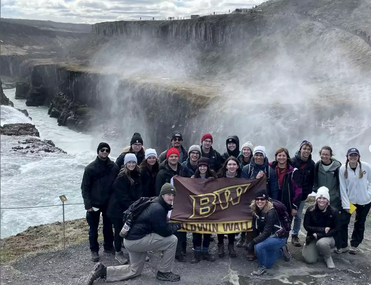 BW students study abroad in Iceland, Germany