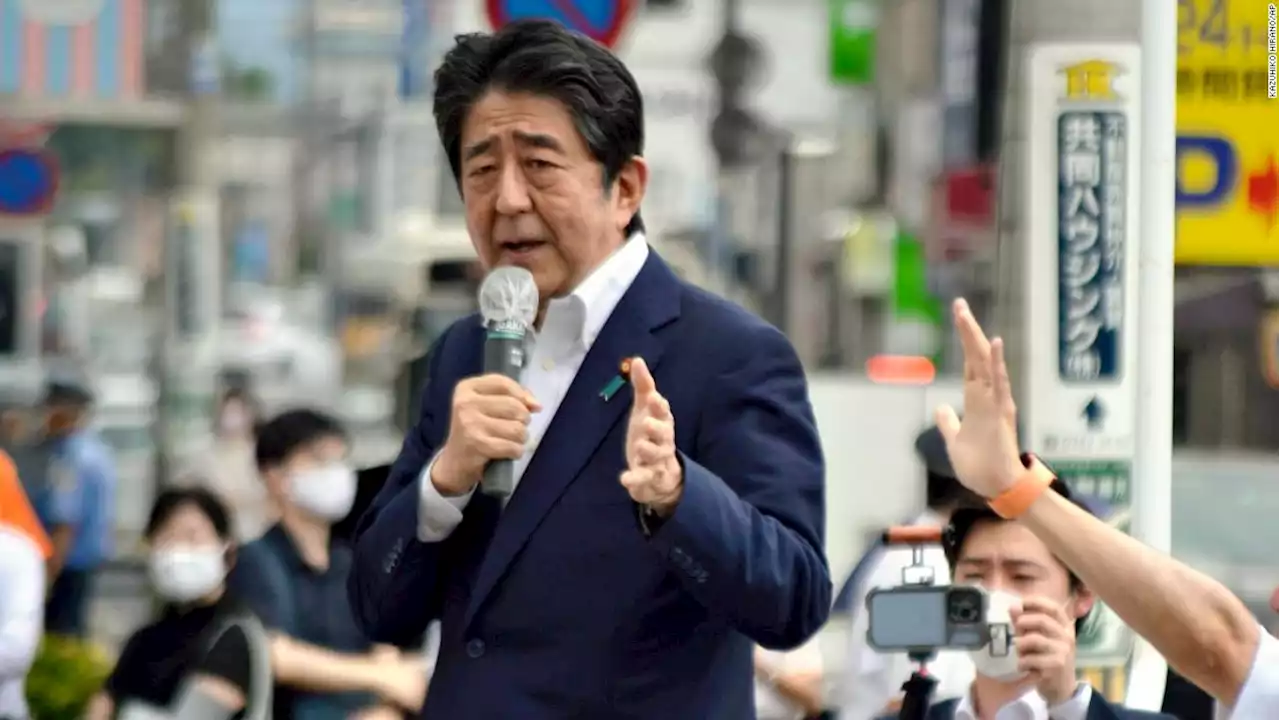 Former Japanese Prime Minister Shinzo Abe in critical condition following shooting