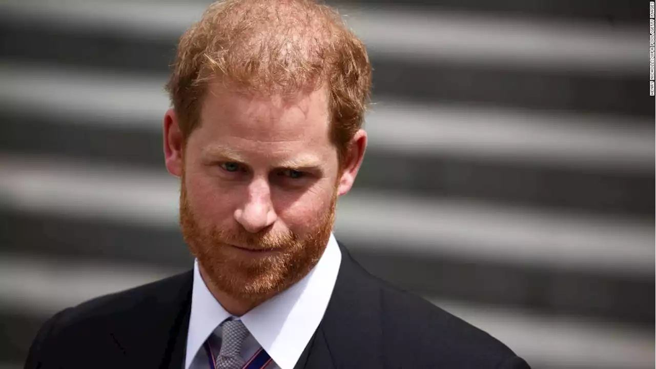 Prince Harry wins court victory in lawsuit against Mail on Sunday tabloid