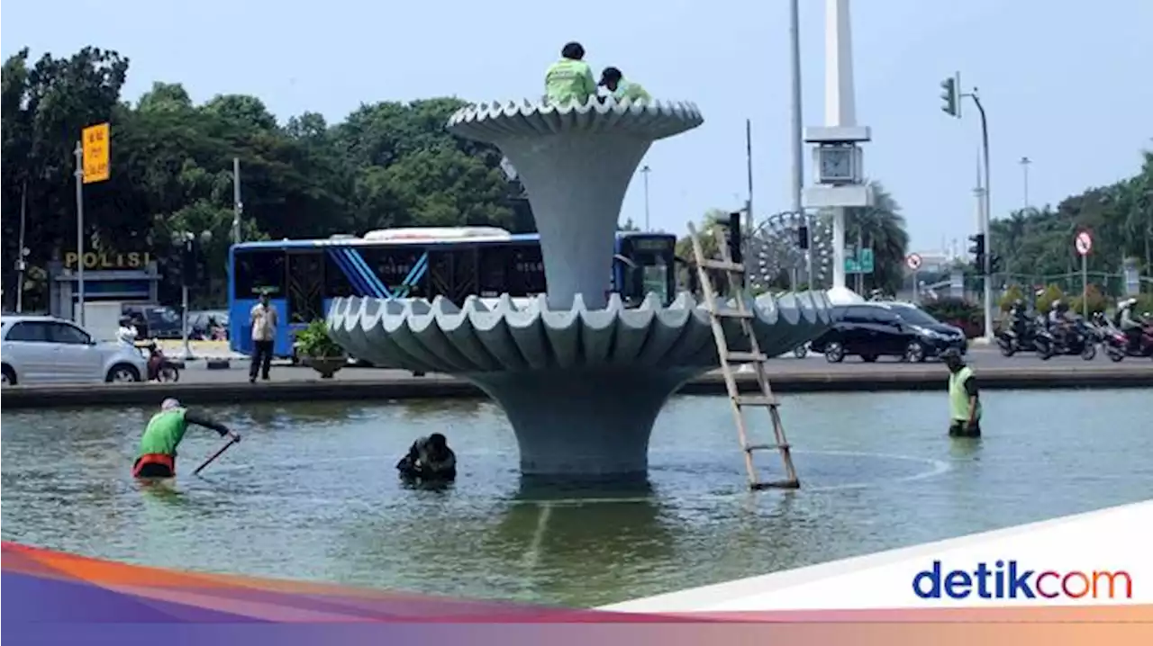 Petugas Dinas Pertamanan DKI Tewas di Kolam Patung Kuda, Diduga Tersetrum