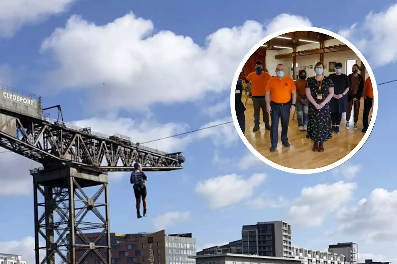 Glasgow charity is looking for fundraisers to zipline off the Finnieston crane