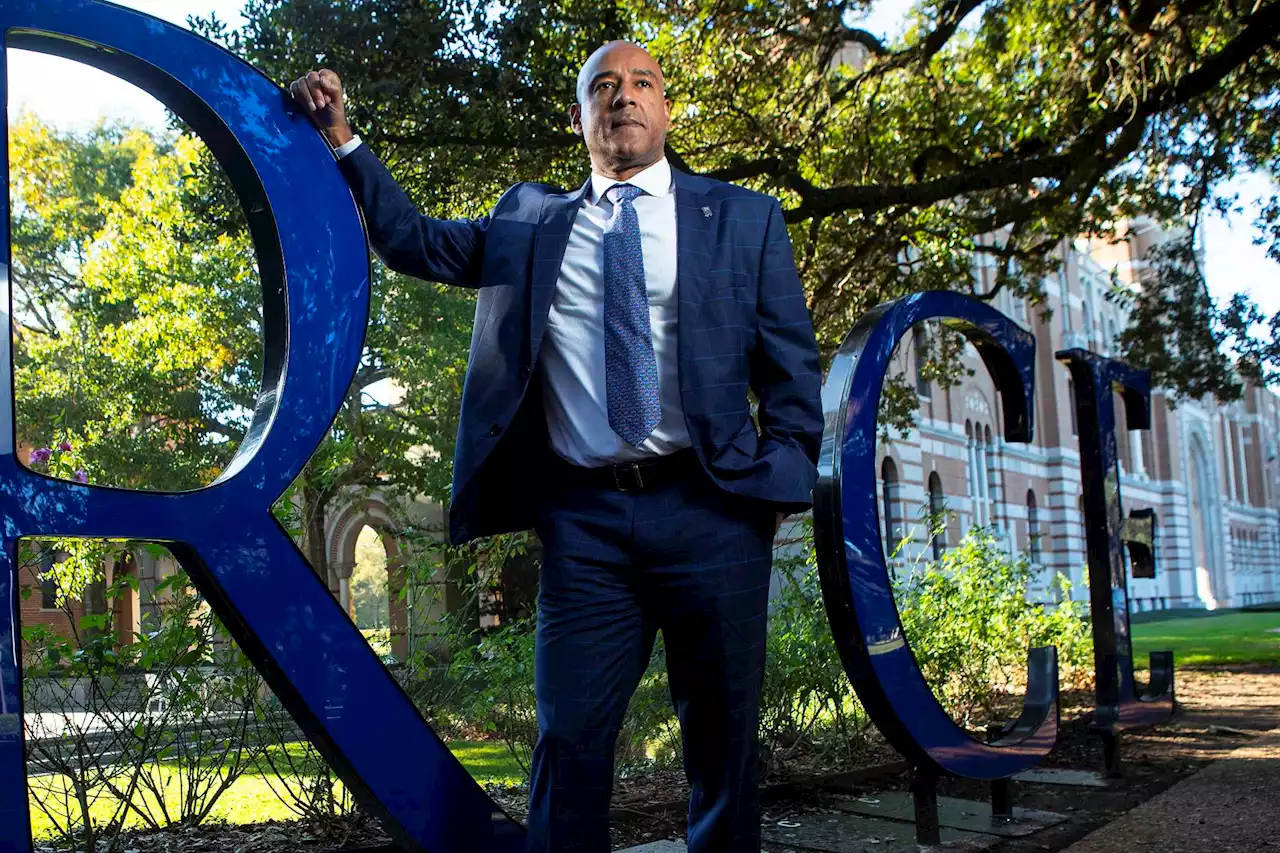 New Rice University president Reginald DesRoches marks first days with tradition