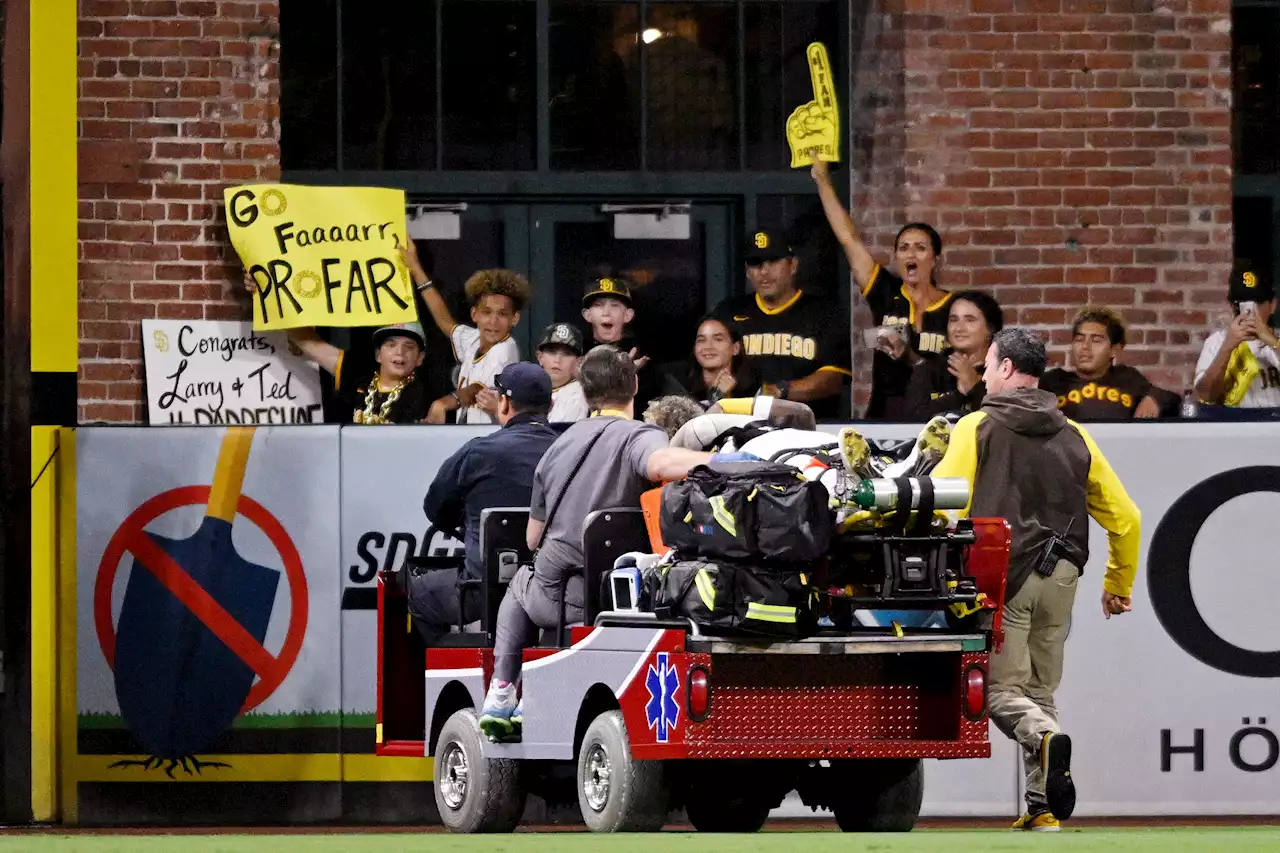 San Diego Padres Player Collapses Following Frightening On-Field Collision