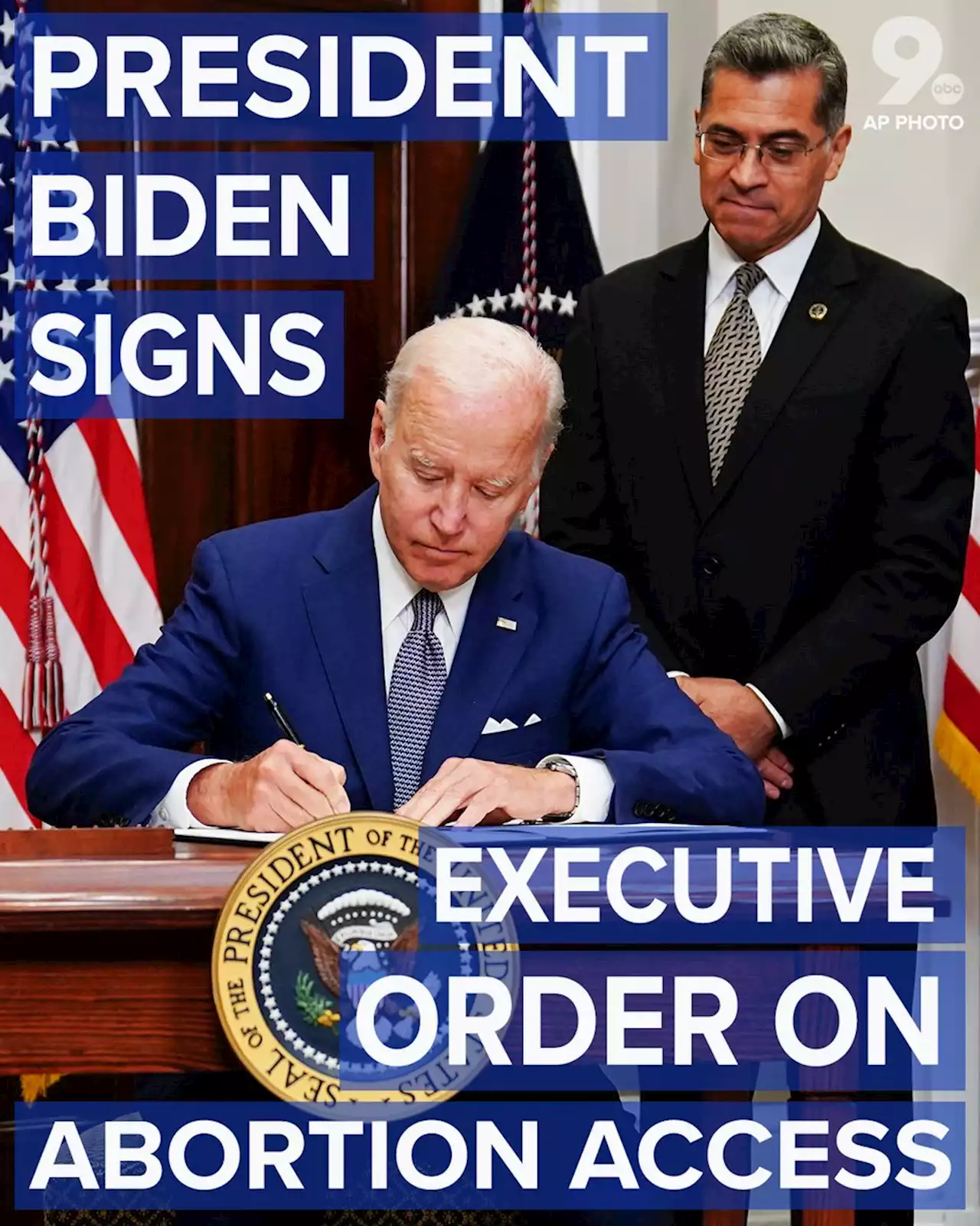 President Biden signs executive order on abortion access