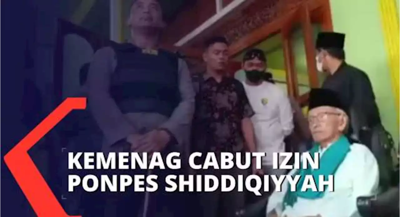 Kemenag Cabut Izin Pesantren Shiddiqiyyah, Semua Kegiatan Para Santri Dihentikan