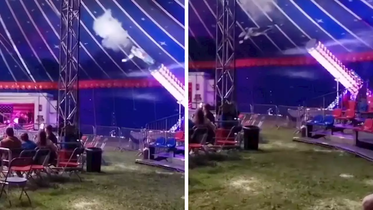 'Daredevil' human cannonball seriously injured after missing safety net during circus stunt