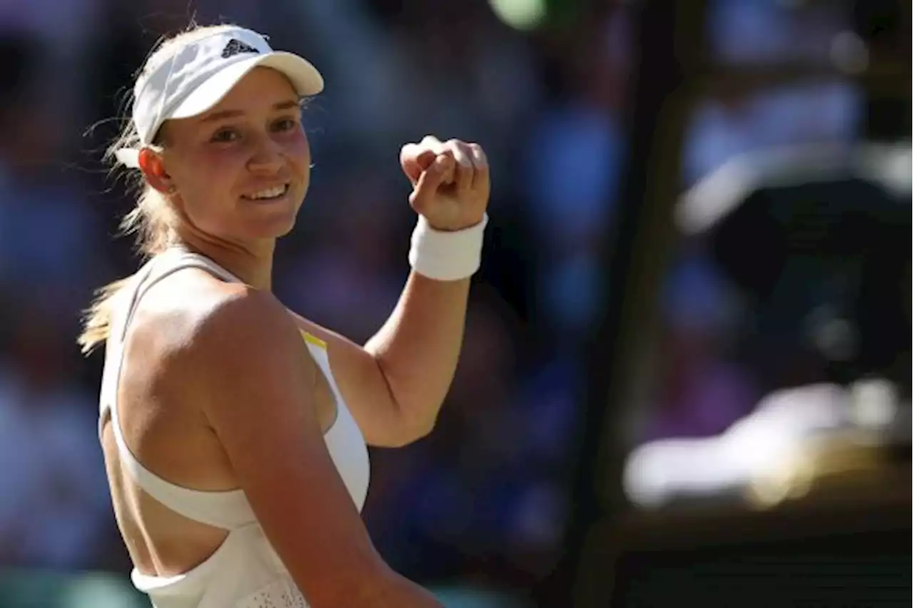 Kalahkan Halep, Rybakina Melaju ke Final Wimbledon