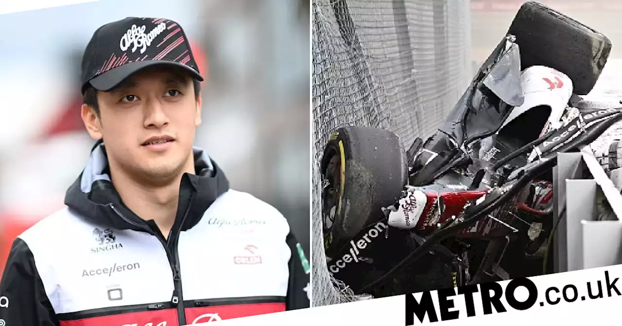 'I don't know how I survived' - Zhou Guanyu talks terrifying British GP crash