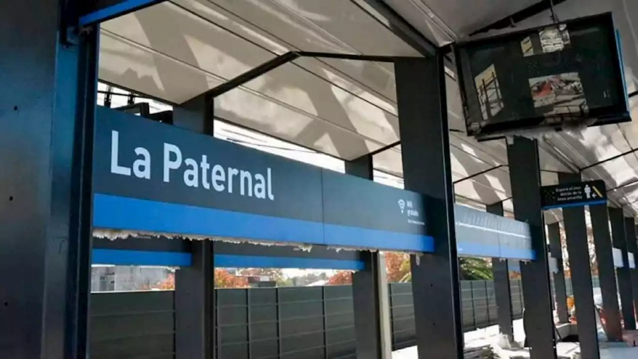 Reabrió la estación 'La Paternal' del tren San Martín