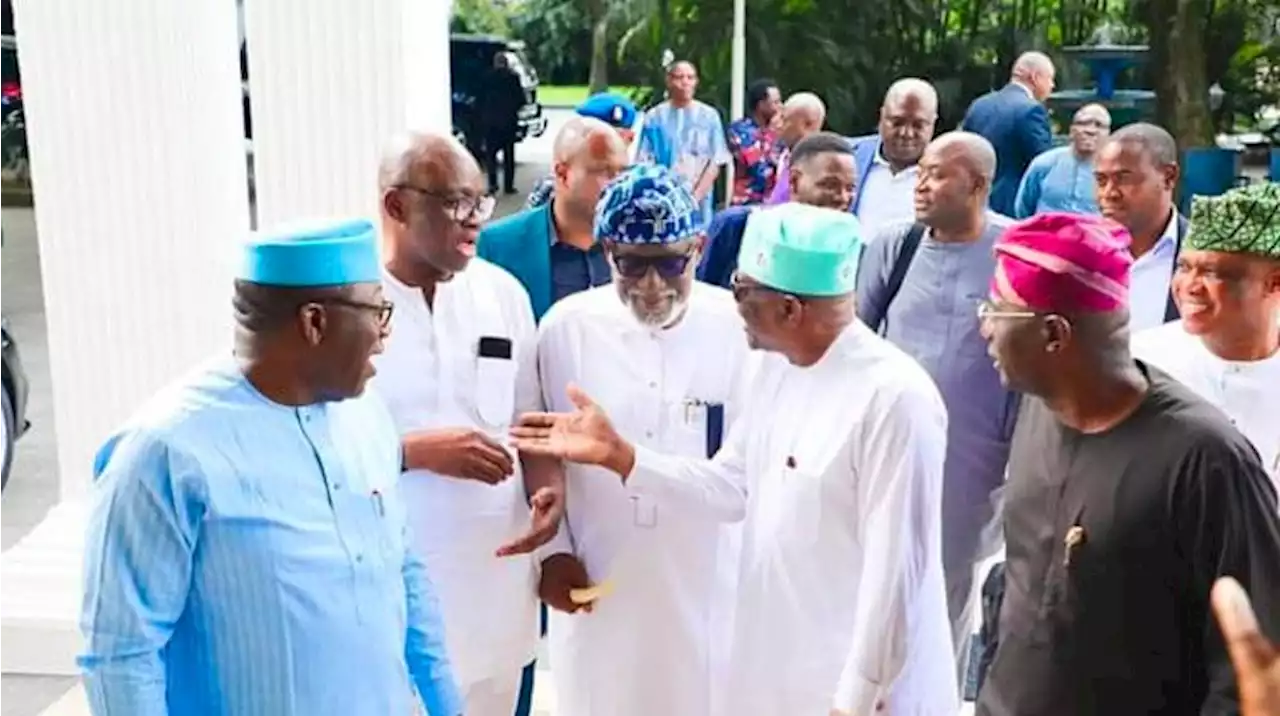 JUST IN: APC govs visit Wike in Rivers