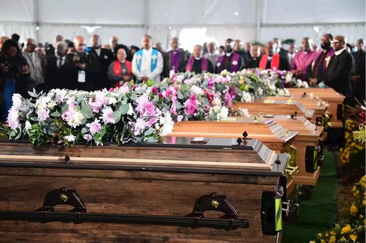 Government shouldn't have held 'fake' Enyobeni mass funeral with empty coffins, against wishes - EFF | News24