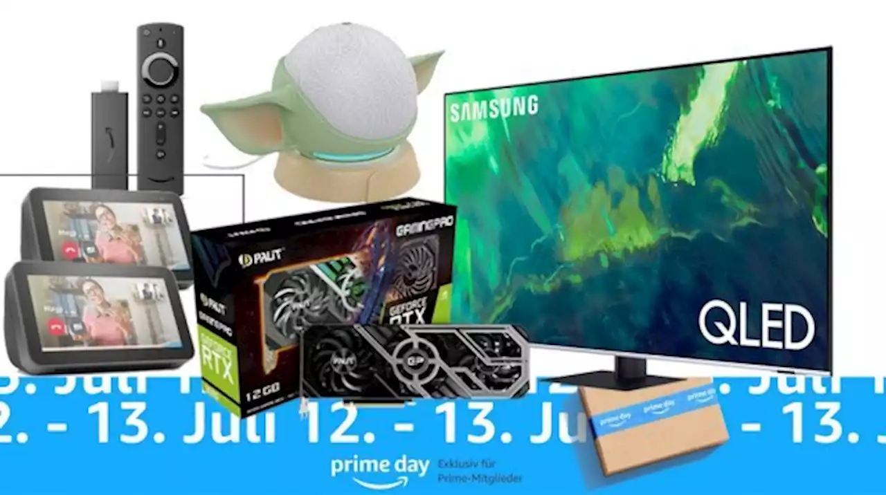 Prime Day: RTX 3080, Alexa & QLED-TV in Amazon-Weekend-Deals zu Schleuderpreisen