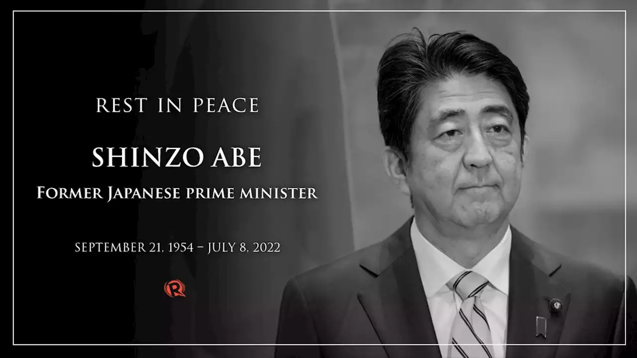 Japan ex-PM Abe dies after being shot while making a speech