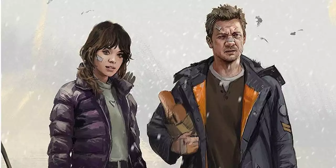 Early Hawkeye Concept Art Has Different Lucky The Pizza Dog