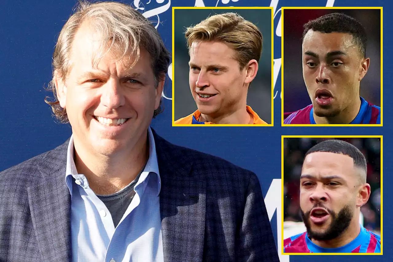 Chelsea owner Boehly flies to Barca for talks amid links with three Nou Camp stars