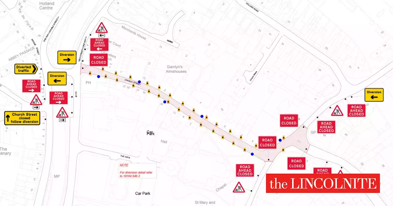 Night-time resurfacing works for Spalding street