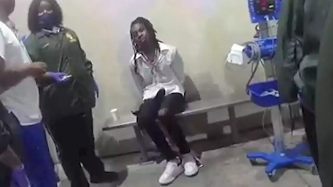 Polo G Miami Arrest Footage Shows Rapper Mouthing Off in Holding Cell