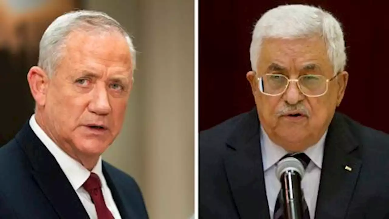 Palestine's Abbas, Israel's Gantz discuss security ahead of Biden's visit