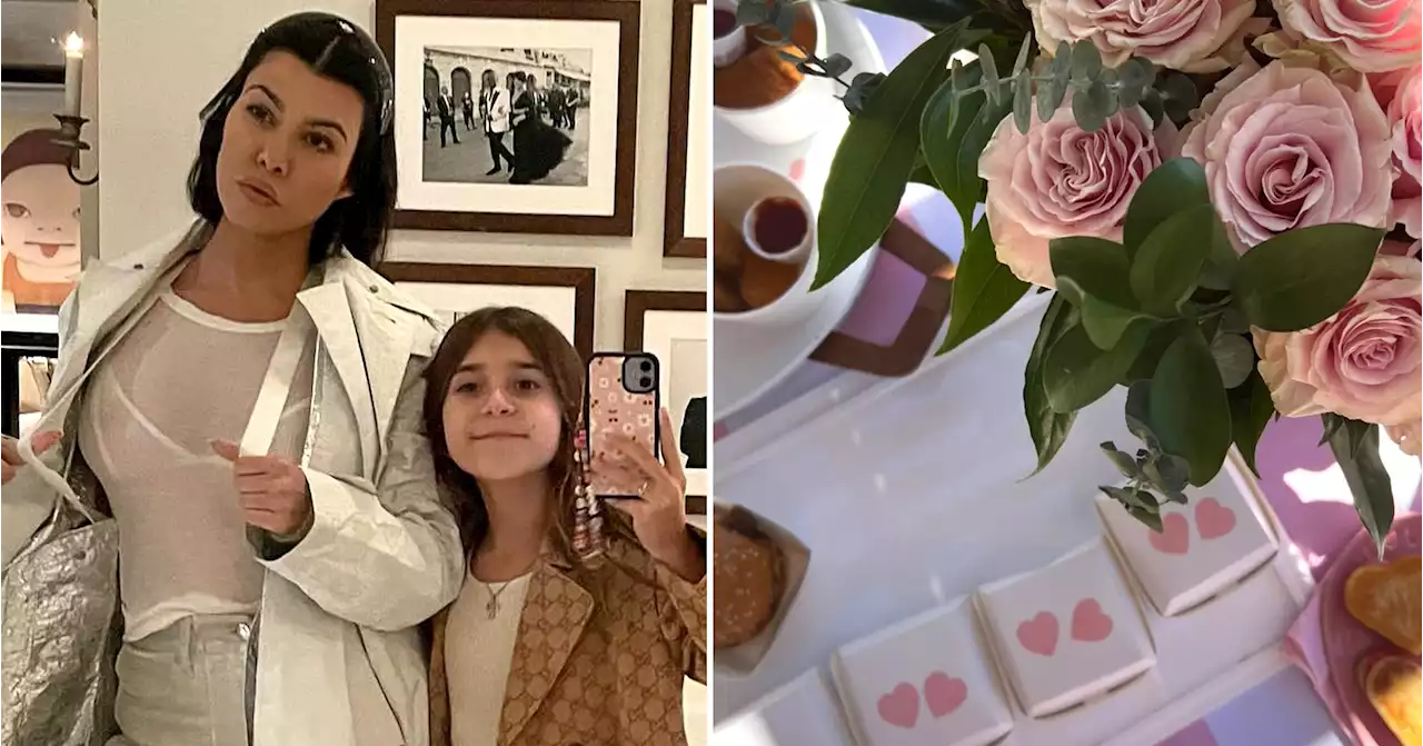 Inside Kourtney Kardashian's Daughter Penelope's Pink-Themed Birthday Party