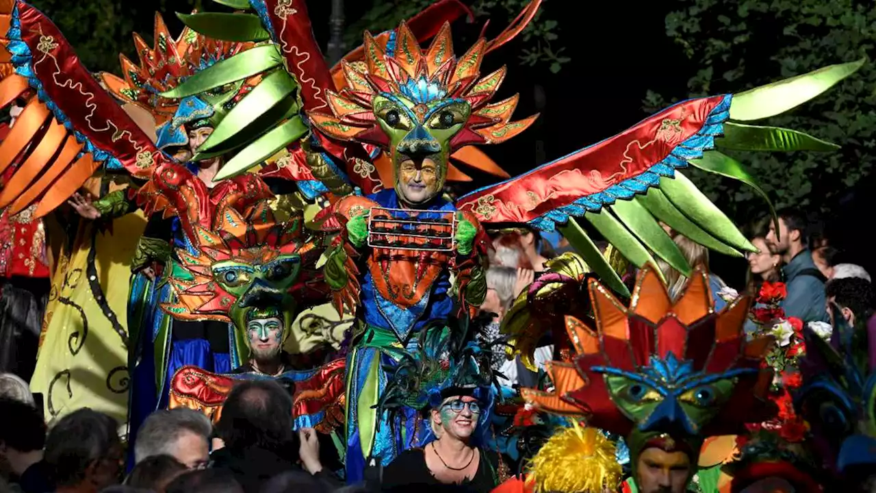 so bunt war die samba-parade in den bremer wallanlagen