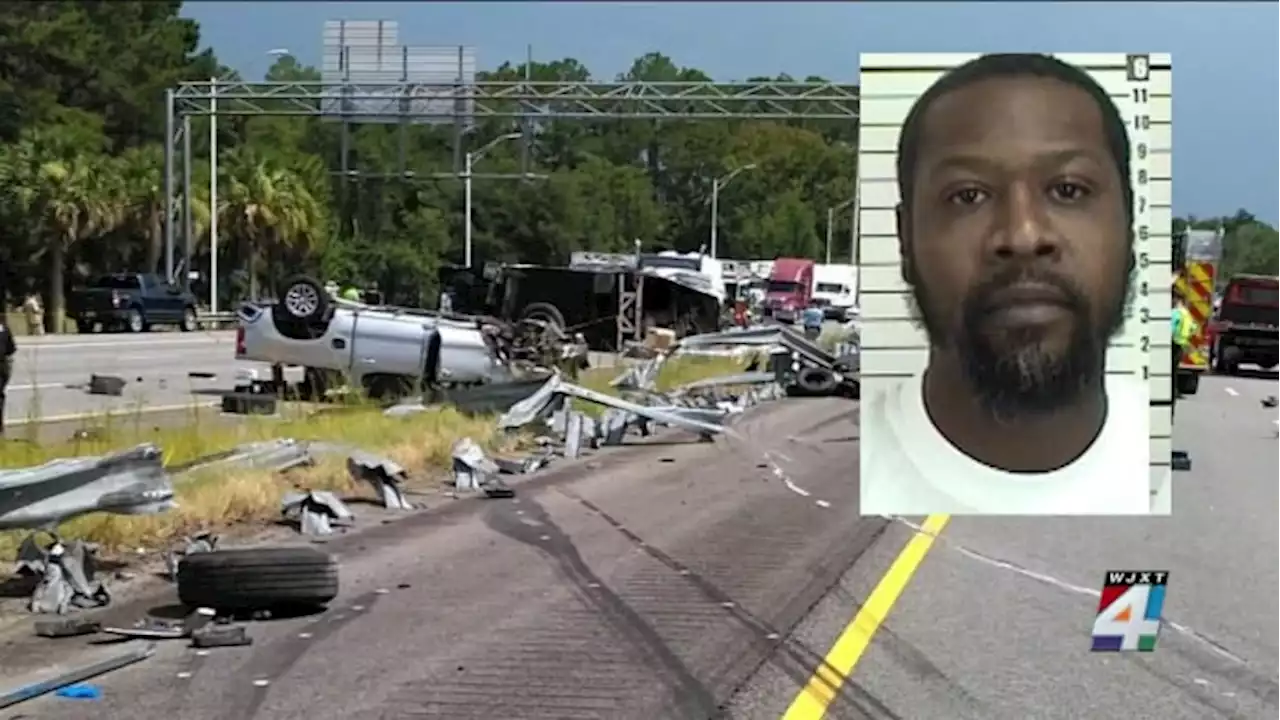 Semitruck driver faces slew of charges after deadly I-95 crash in Camden County