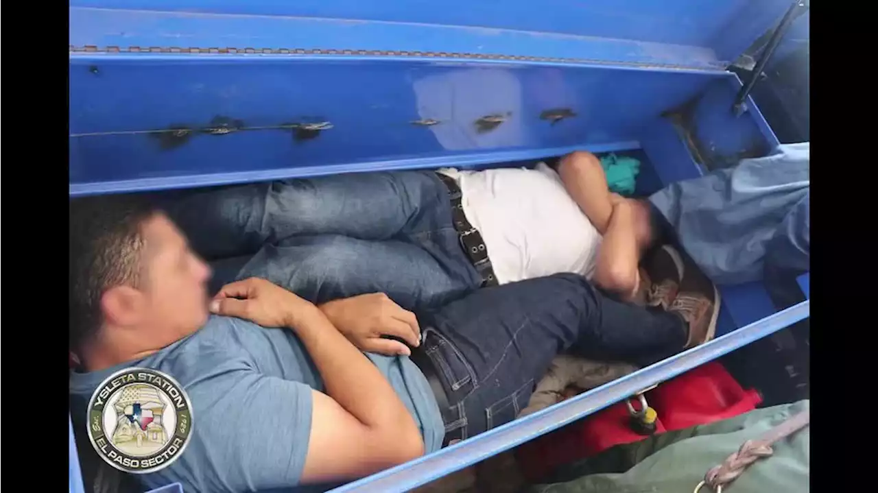 Border Patrol agents find migrants smuggled inside toolboxes