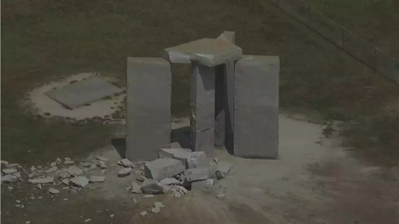 Georgia Guidestones demolished after explosion