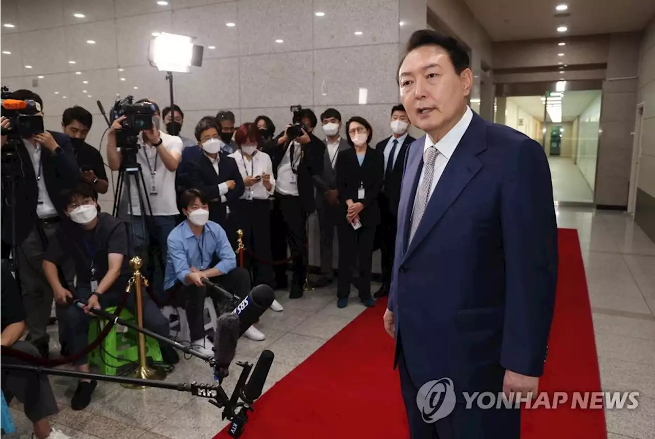 지지율 하락 속 '李 징계' 충격파…대통령실, 거리두며 '촉각' | 연합뉴스