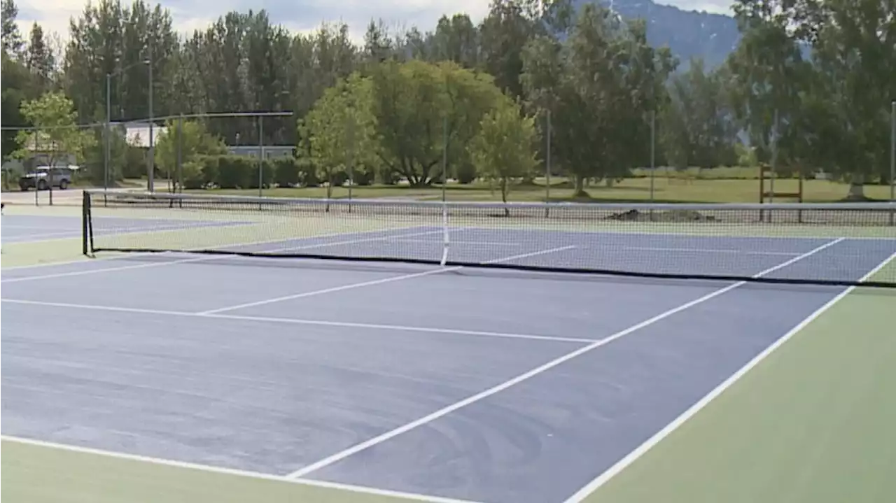 Downtown tennis courts reopen in Palmer