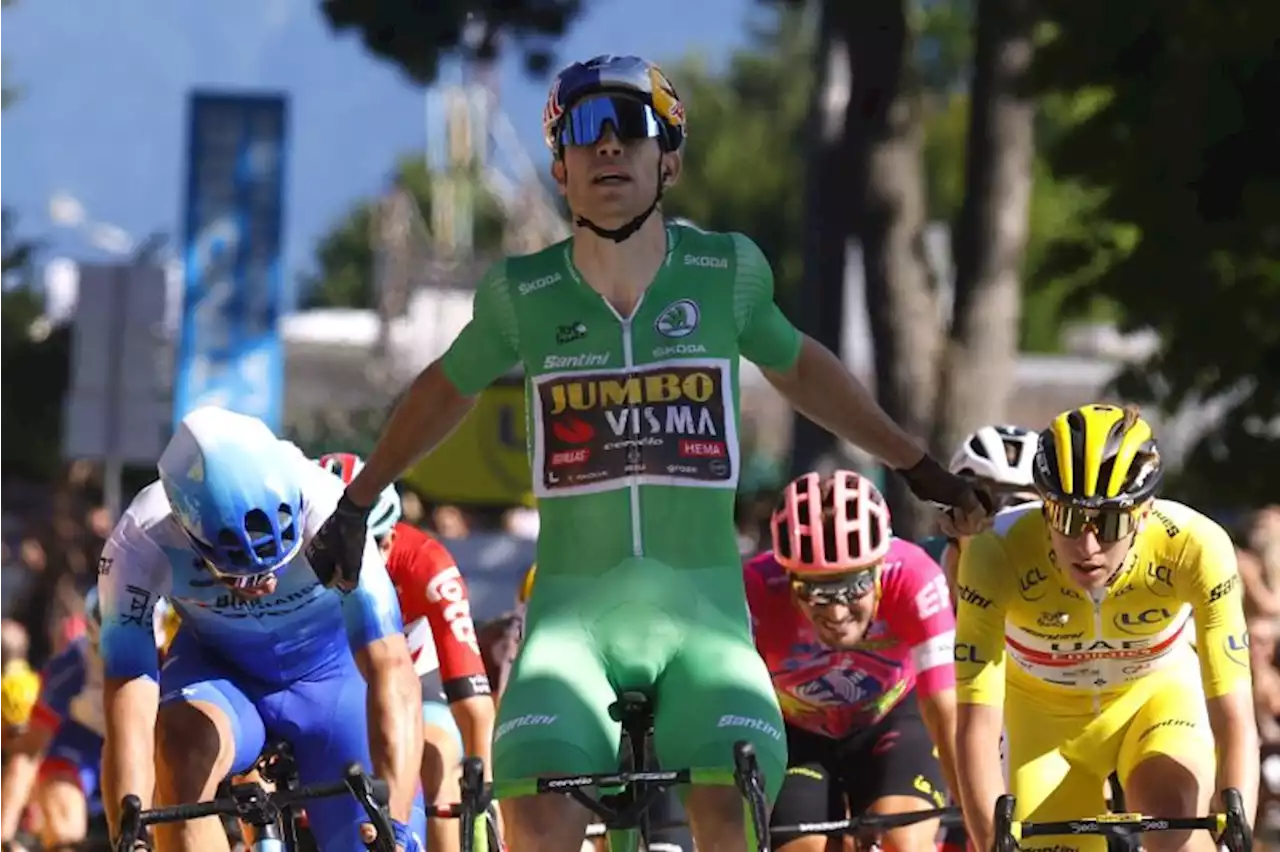 Van Aert juarai etape delapan Tour de France