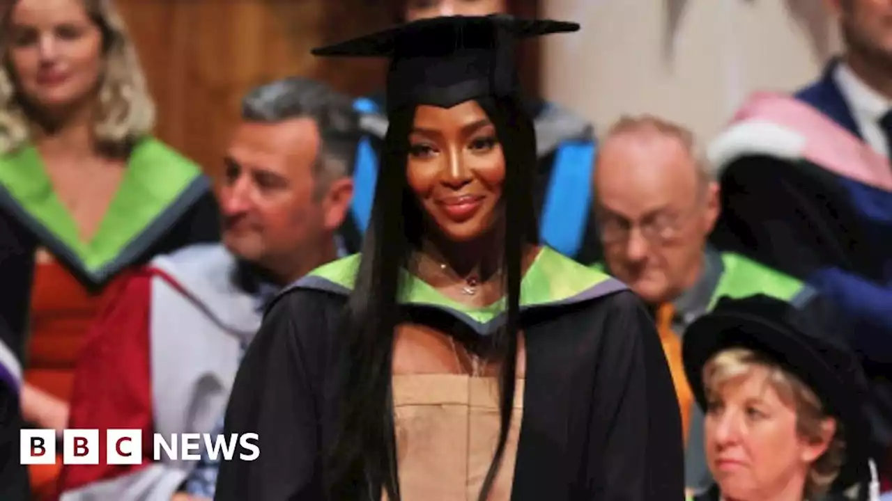 Naomi Campbell receives honorary doctorate