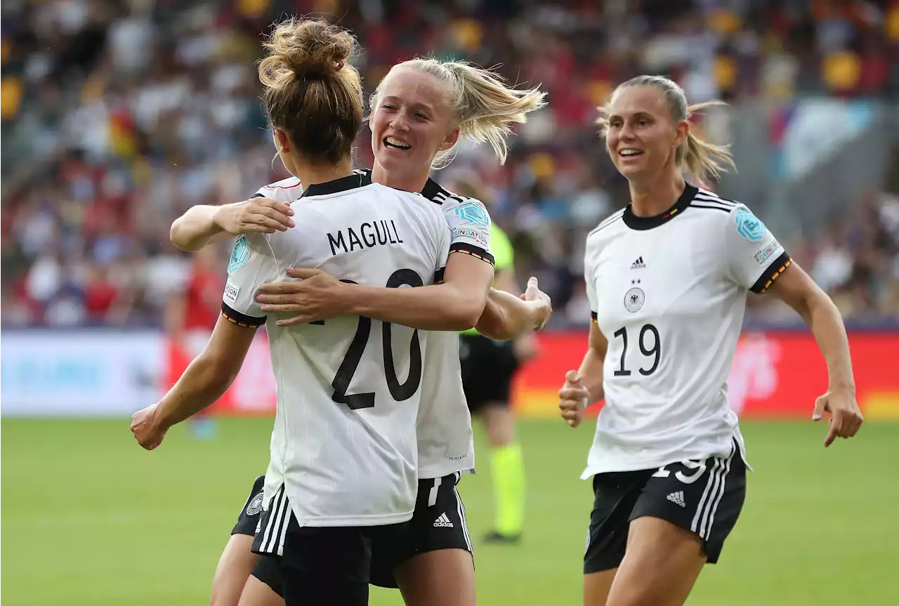 Fußball-EM: Auftaktsieg für deutsche Frauen gegen Dänemark