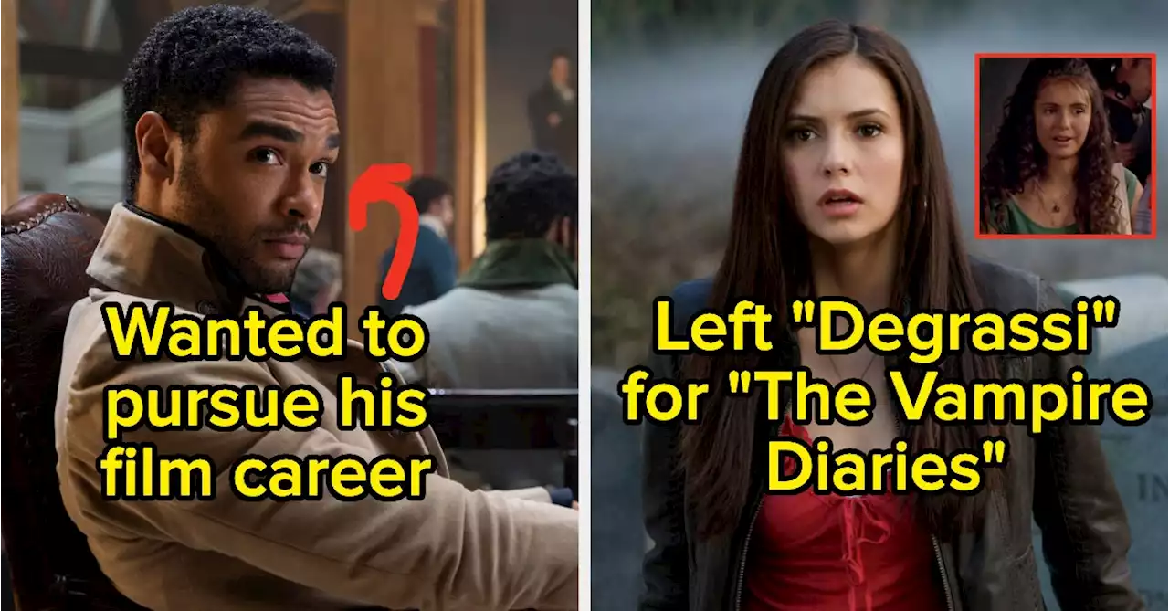 13 Actors Who Left TV Shows To Play Other Roles, For Better Or For Worse