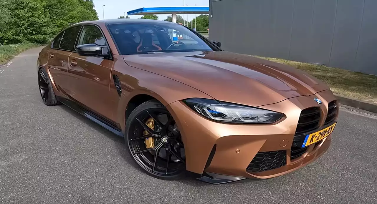 Watch A 650 HP BMW M3 Hit 197 MPH With Top Speed Limiter Removed | Carscoops