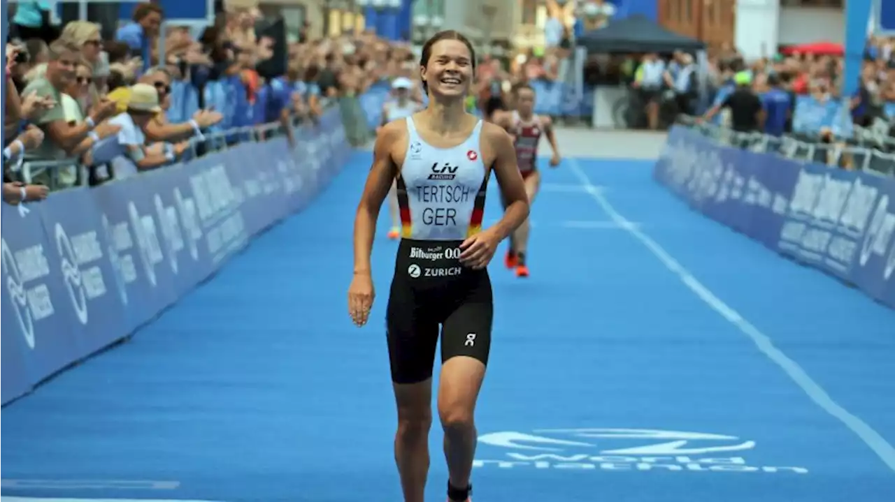 Lisa Tertsch Dritte beim Hamburg-Triathlon