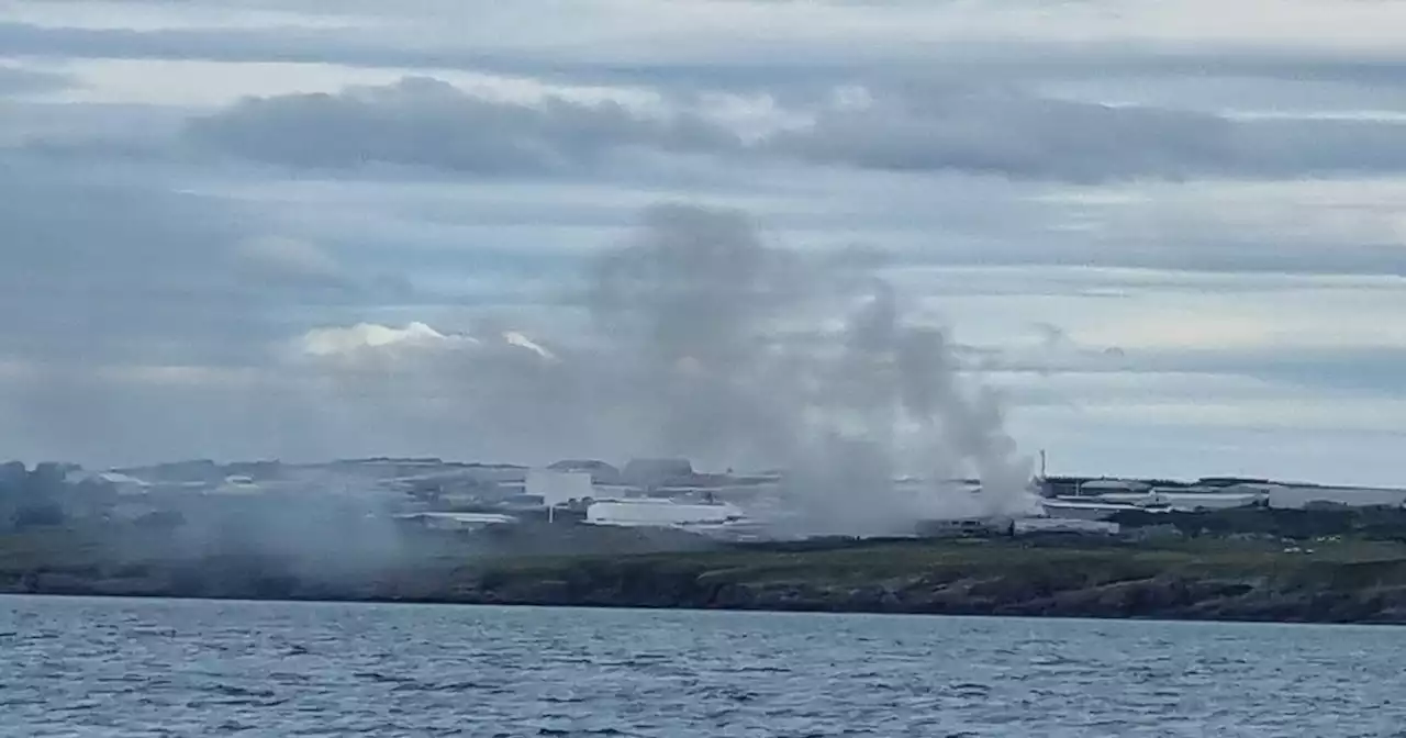 Dozens of firefighters tackle 'significant' blaze at Scots recycling centre