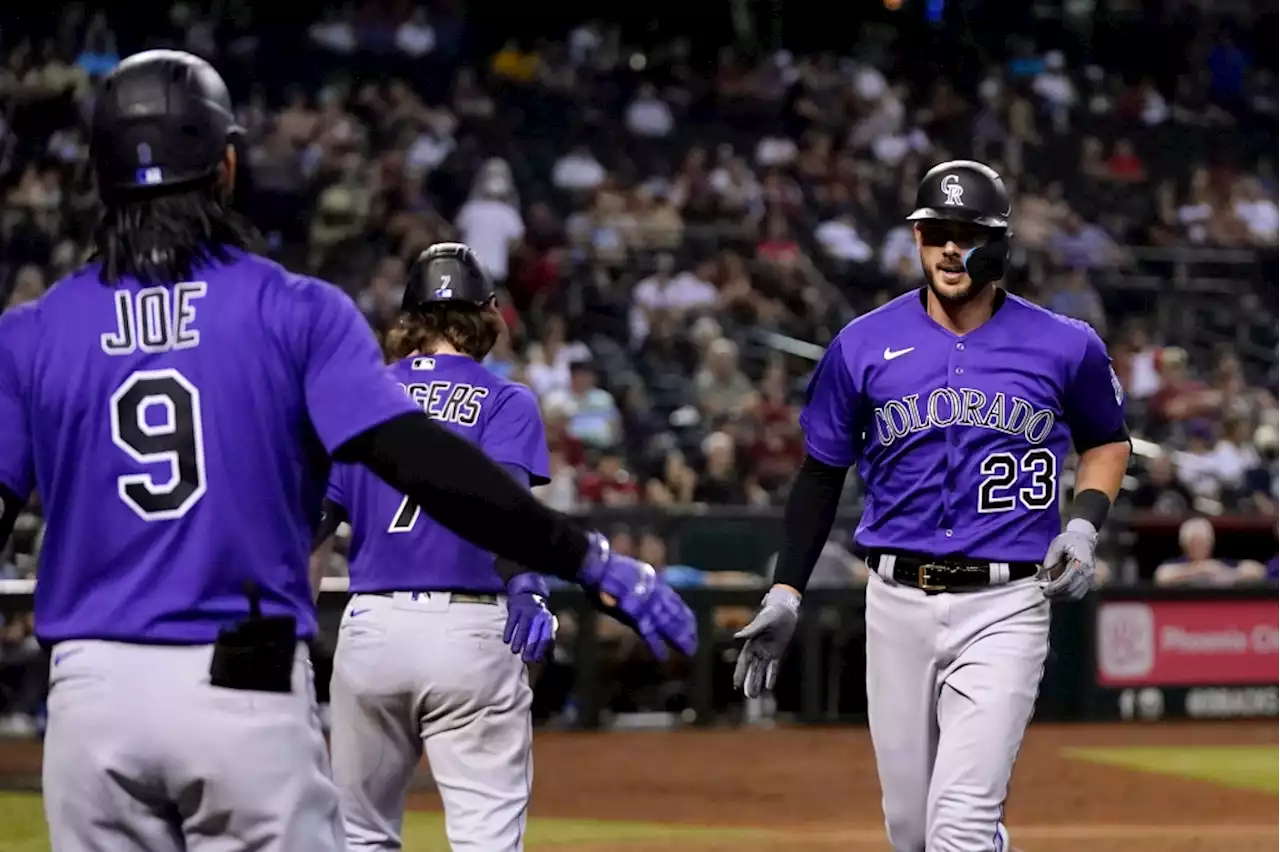 Kris Bryant’s first multi-homer game with Rockies sparks 6-5 win at Arizona