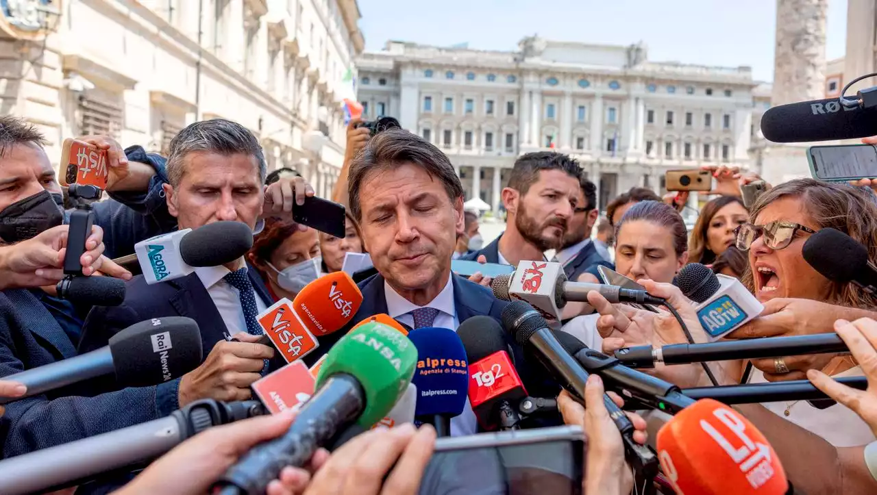 (S+) Italien - Giuseppe Conte gegen Mario Draghi: Chaostage im Palazzo Chigi