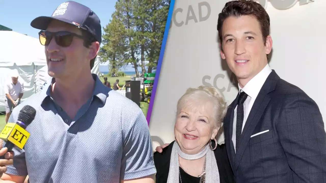 Miles Teller Reacts to His Grandmother's James Bond Campaign