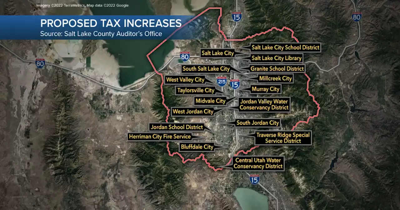 23 different property tax hikes proposed in Salt Lake County