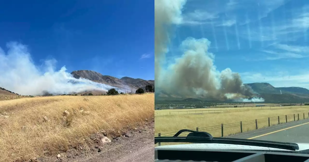 Wildfires force evacuations in central Utah