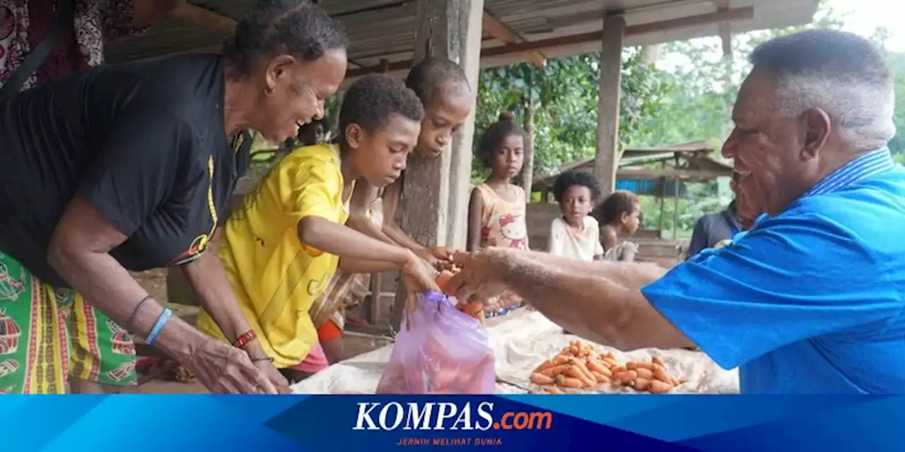 Beli Hasil Kebun Mama Papua di Tepi Jalan, Waterpauw Ajak Masyarakat Konsumsi Pangan Lokal