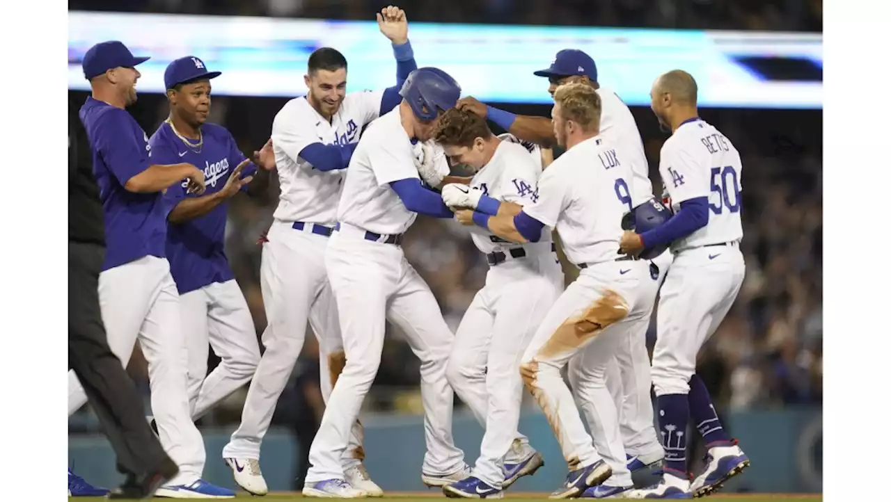 Dodgers rally past Cubs on Will Smith’s RBI single in 10th inning