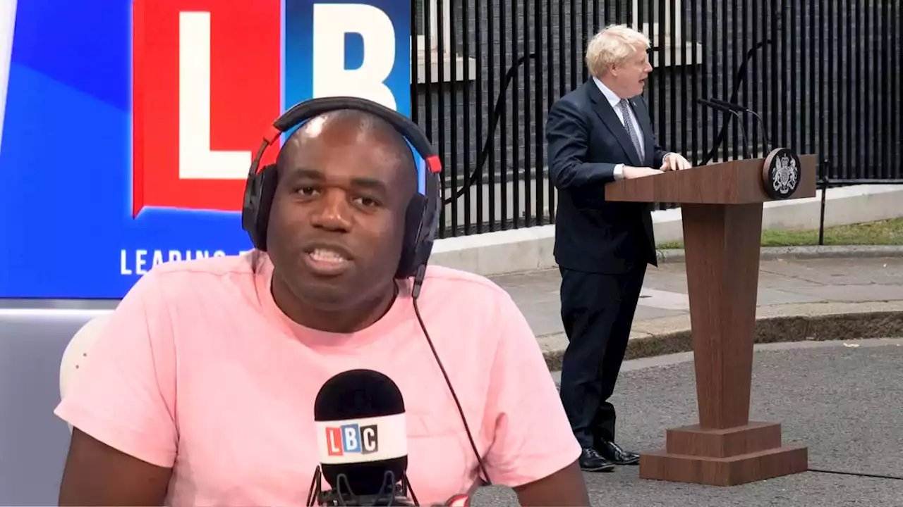 From Covid to Pincher: David Lammy's epic monologue on Boris' demise