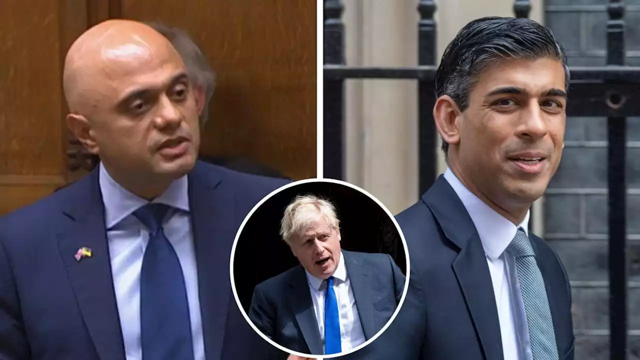 Rishi Sunak 'urges Sajid Javid to step aside' as Tory hopefuls launch bid to replace Boris