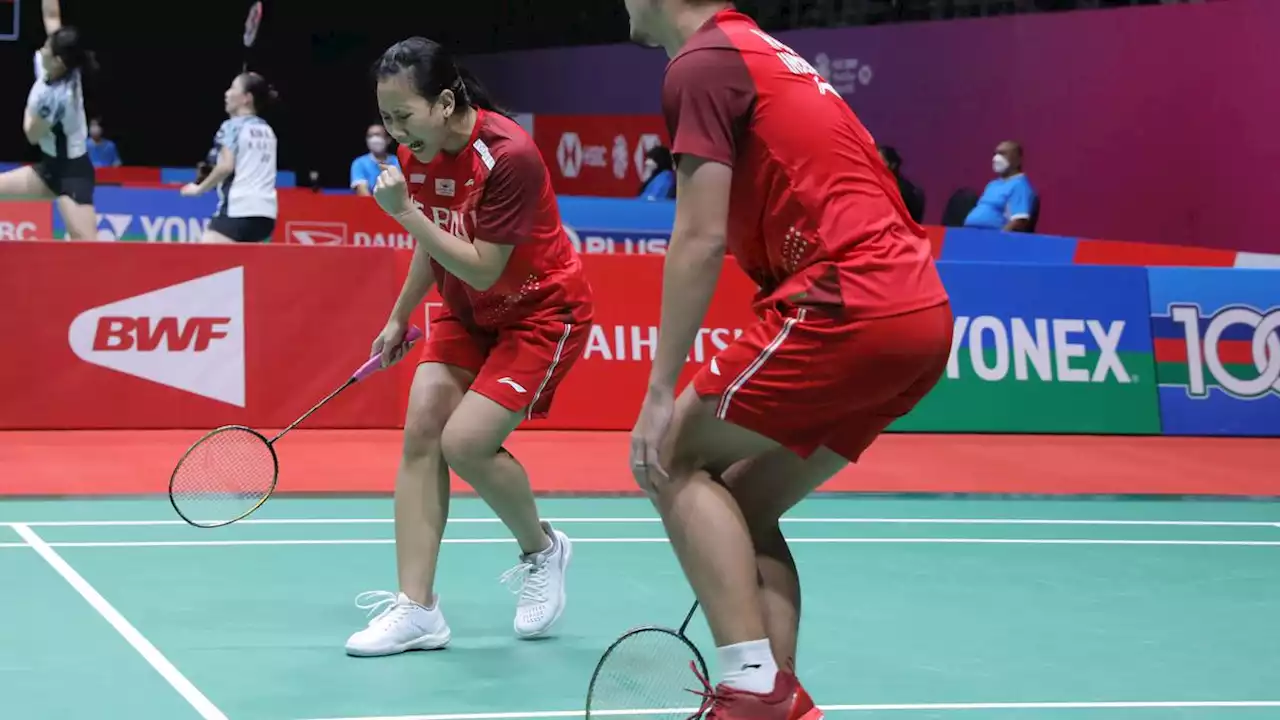 Hasil Malaysia Masters 2022: Rinov/Pitha Rebut Tiket Final