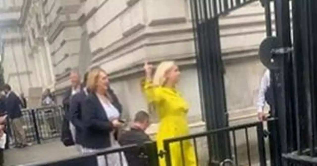 Andrea Jenkyns reveals why she raised middle finger outside Downing Street