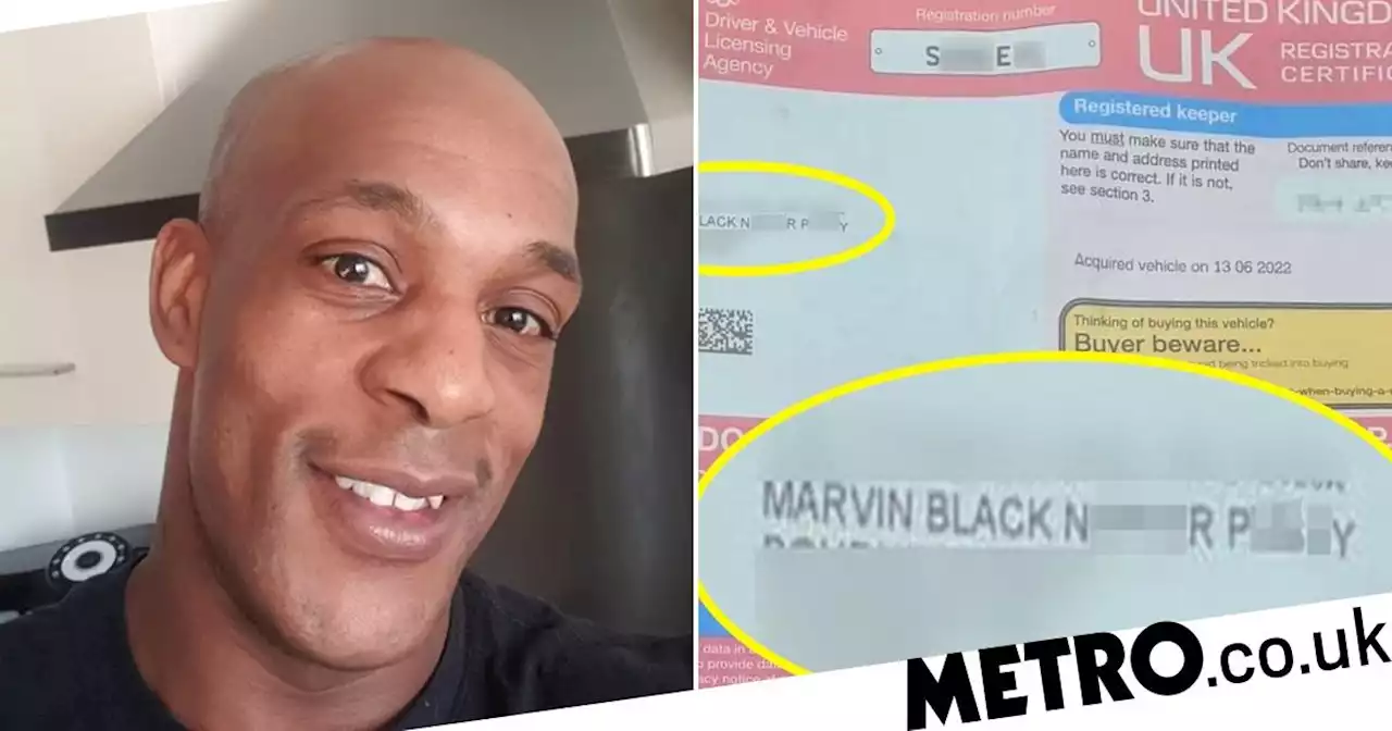 'Traumatised' gym owner called vile racist slur on DVLA form