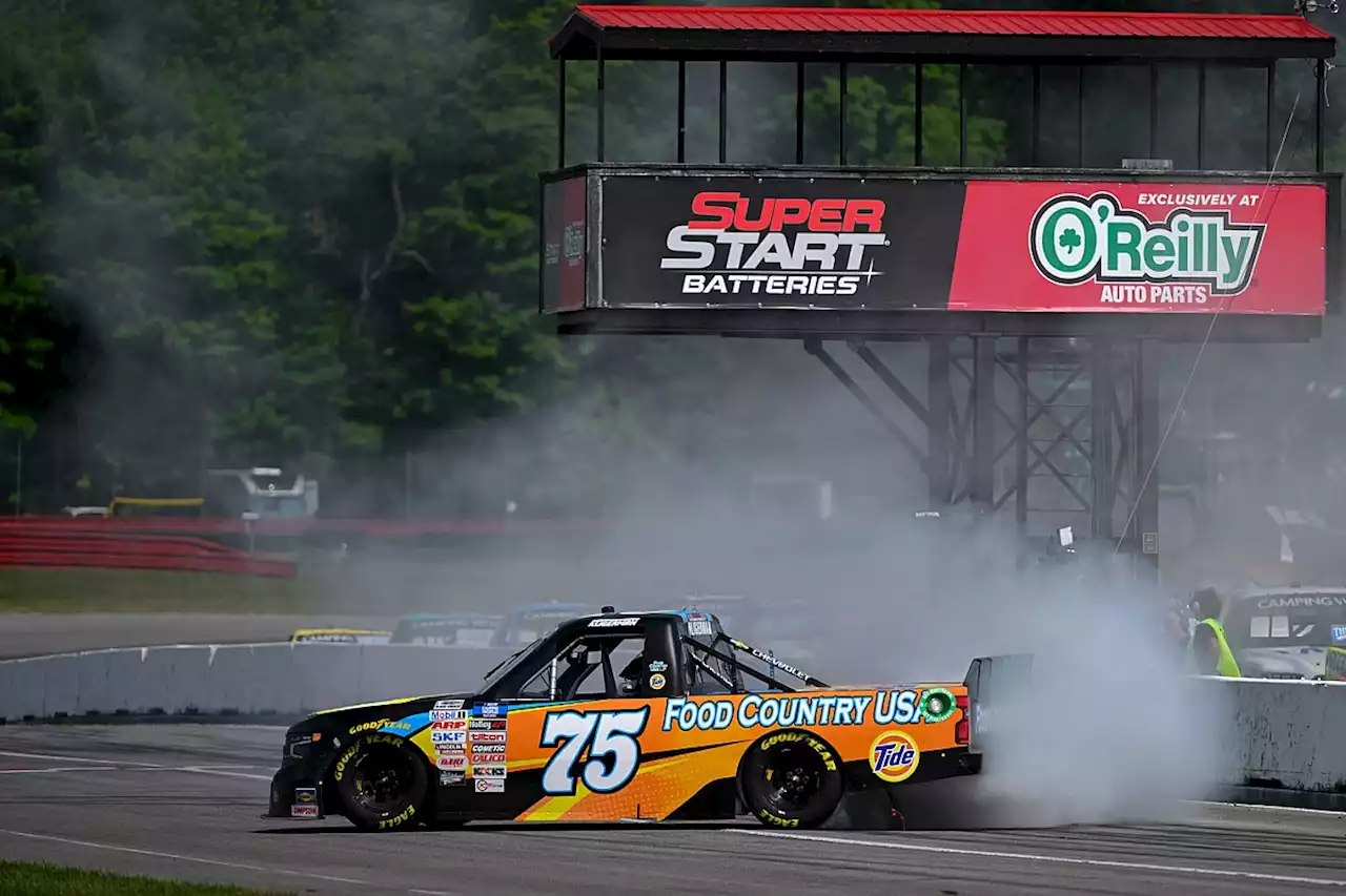 Parker Kligerman beats Zane Smith for Mid-Ohio Truck win