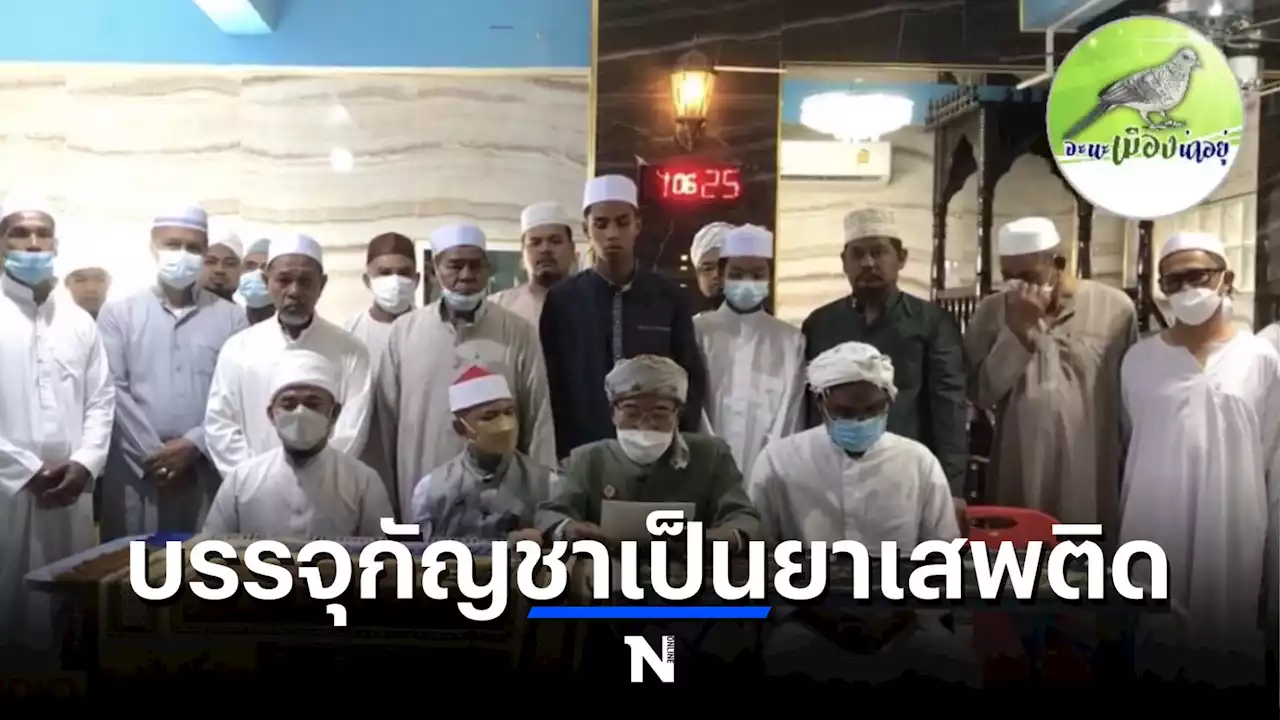 25องค์กรมุสลิมออกแถลงการณ์จี้รัฐนำกัญชากลับเข้าเป็นยาเสพติดตามเดิม